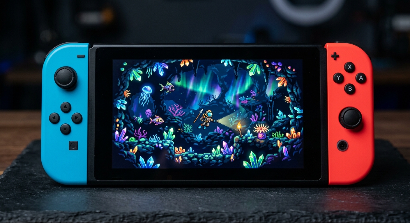 Everdeep Aurora is now available on Switch!